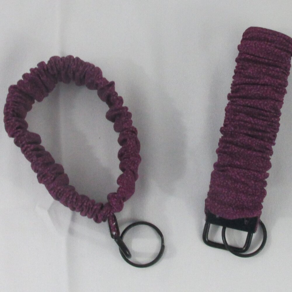 Purple Wristlet Keychain